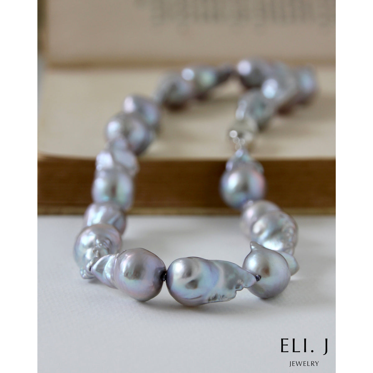 READY TO SHIP] Top Quality Statement Silver Freshwater Baroque 