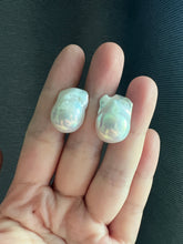 Load image into Gallery viewer, #5: Ivory Baroque Pearl Statement Earring Studs