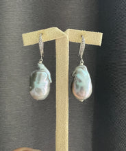 Load image into Gallery viewer, Silver Baroque Pearls Silver Earrings