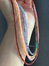 Load image into Gallery viewer, Dainty Gemstone Necklaces (Pink Opal, Amethyst, Garnet, Citrine, Sapphire)