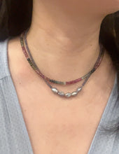 Load image into Gallery viewer, Tourmaline &amp; Opal Gemstone Necklaces
