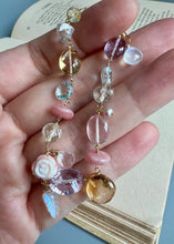 Load image into Gallery viewer, Rose Garden: Pink, Purple Gemstones 14KGF Bracelet
