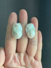 Load image into Gallery viewer, #1: Ivory Baroque Pearl Statement Earring Studs