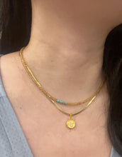 Load image into Gallery viewer, Dainty Gemstone Necklaces (Pink Opal, Amethyst, Garnet, Citrine, Sapphire)