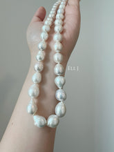 Load image into Gallery viewer, Claire: Ivory Freshwater Edison Baroque Pearl Necklace