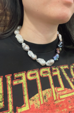 Load image into Gallery viewer, [ONE-OF-A-KIND] “Singles Party”: Multi-Color Freshwater Pearl Baroque Pearl Necklace