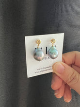 Load image into Gallery viewer, Silver Pearls Minimalist Earring Studs