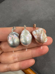 10 Freshwater Pearl Pendants (Add your own chain!)