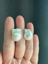 Load image into Gallery viewer, #8: Ivory Baroque Pearl Statement Earring Studs