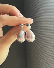 Load image into Gallery viewer, Rare Large Sweet Pink Edison Pearl Earrings