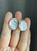 Load image into Gallery viewer, [VERY RARE] XL Keshi Pearl (Natural Pink Color) Earring Studs