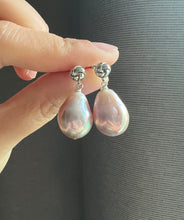 Load image into Gallery viewer, Rare Large Sweet Pink Edison Pearl Earrings