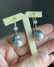 Load image into Gallery viewer, Silver Pearls Sterling Silver Earrings
