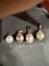 Load image into Gallery viewer, 10 Freshwater Pearl Pendants (Add your own chain!)