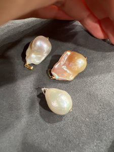10 Freshwater Pearl Pendants (Add your own chain!)