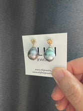 Load image into Gallery viewer, Silver Pearls Minimalist Earring Studs