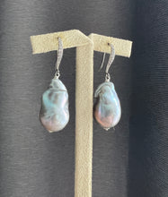Load image into Gallery viewer, Silver Baroque Pearls Silver Earrings