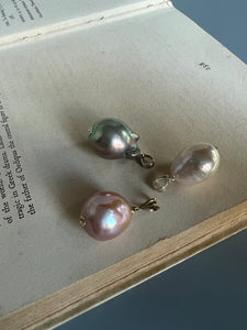 Baroque Pearl Pendants