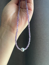 Load image into Gallery viewer, Dainty Gemstone and Pearl Necklaces