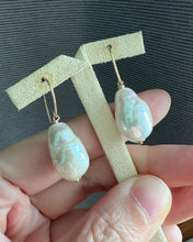 Load image into Gallery viewer, Ivory Large Pearls 14KGF Earrings