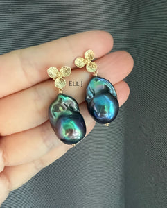 Peacock Baroque Pearls