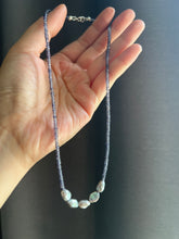 Load image into Gallery viewer, Dainty Gemstone and Pearl Necklaces