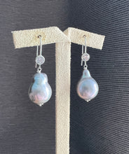 Load image into Gallery viewer, Silver Pearls Sterling Silver Earrings