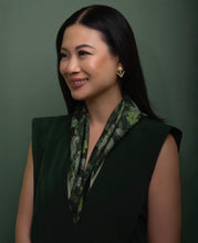 Load image into Gallery viewer, Gabrielle: Art Deco Jade Earrings