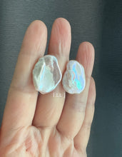 Load image into Gallery viewer, [RARE] XL Pink FW Keshi Pearl Earring Studs