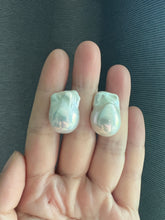Load image into Gallery viewer, #4: Ivory Baroque Pearl Statement Earring Studs