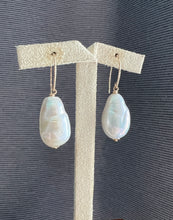 Load image into Gallery viewer, Ivory Large Pearls 14KGF Earrings