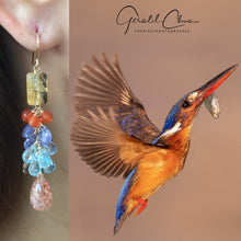 Load image into Gallery viewer, The Blue Eared Kingfisher
