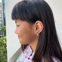 Load image into Gallery viewer, Ribbons &amp; Jade Earrings