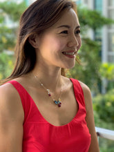 Load image into Gallery viewer, Phoenix Rising- Ruby 14k Gold Filled Necklace