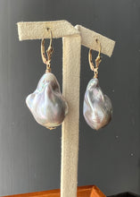 Load image into Gallery viewer, Silver Baroque Pearls 14kGF Earrings