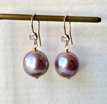 Load image into Gallery viewer, Mauve-Copper Edison Pearls 14kGF