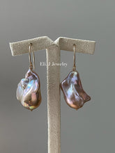 Load image into Gallery viewer, Rainbow Quirky Baroque Pearls on 14kGF
