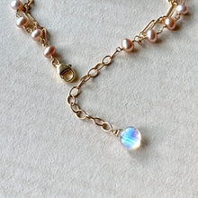 Load image into Gallery viewer, Eli. J Signature: Lavender Jade Dragon Bar Bracelet, Pearls &amp; Gems