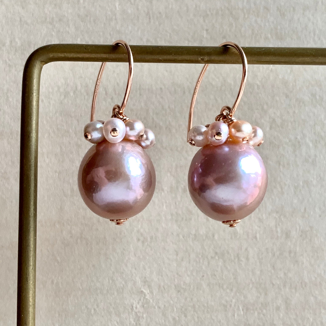 Pink Pearls & Blush Baby Pearls 14kRGF