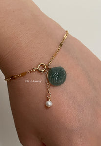 Jade Shells #15: Pearl Bracelet