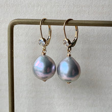 Load image into Gallery viewer, Silver Baroque Pearls on 14kGF