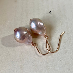 Minimalist AAA Edison Pearl Earrings #1-4: Smaller Pearls