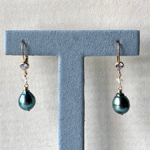 Load image into Gallery viewer, AAA Bluish-Mint Green Tahitian Pearls Opal 14kGF