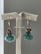 Load image into Gallery viewer, Jade Shells #4: Black Diamonds, Garnet, Black Spinel