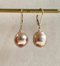 Load image into Gallery viewer, Peach- Gold Baby Edison Pearls on 14k Gold Filled