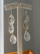 Load image into Gallery viewer, Golden Rutile &amp; Citrine Cascade 14kGF Earrings