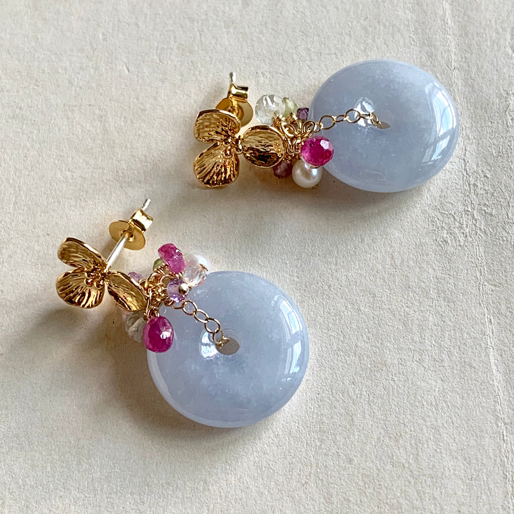 Type A Lavender Jade & Gemstones for C.
