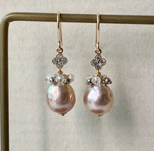 Load image into Gallery viewer, Peach-Light Gold Edison Pearls &amp; Gems 14kGF