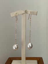 Load image into Gallery viewer, Dangle Ivory Pearls on 14kGF