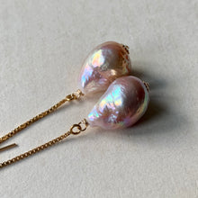 Load image into Gallery viewer, Unicorn Baby Edison Pearls 14kGF Threaders